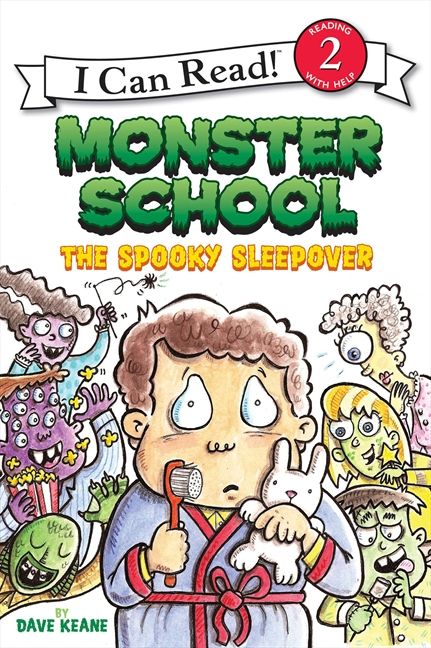 Monster School: The Spooky Sleepover Book Cover