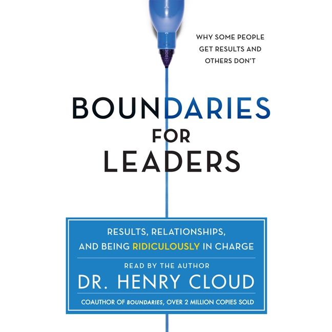 Boundaries for Leaders Unabridged Book Cover