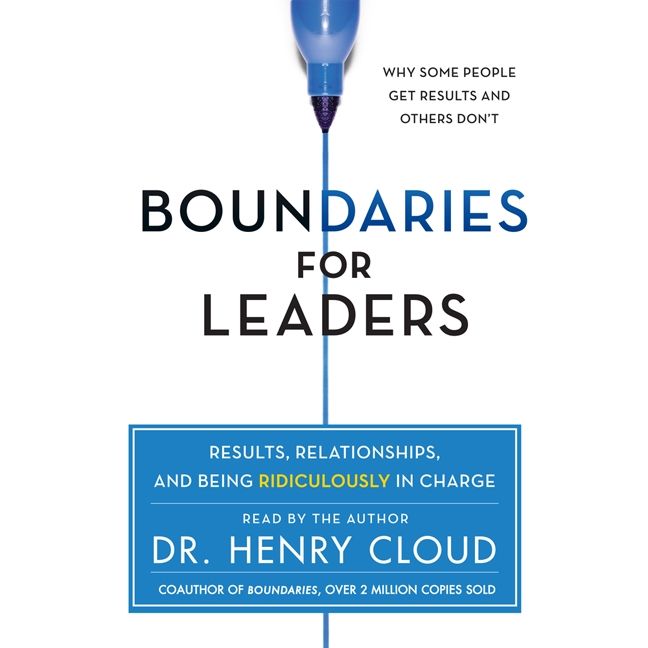 Book cover image: Boundaries for Leaders: Results, Relationships, and Being Ridiculously In Charge