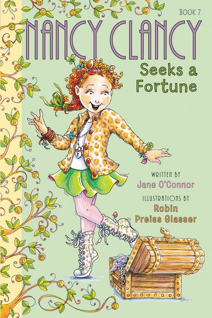 Fancy Nancy: Nancy Clancy Seeks a Fortune Book Cover