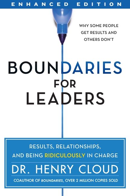 Book cover image: Boundaries for Leaders (Enhanced Edition): Results, Relationships, and Being Ridiculously In Charge