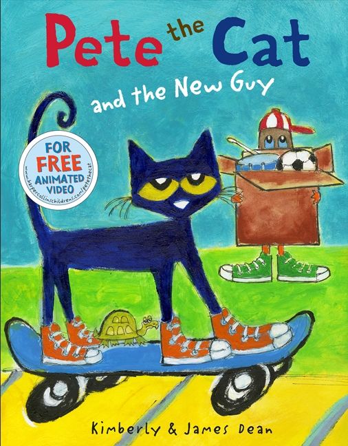 Pete the Cat and the New Guy Book Cover