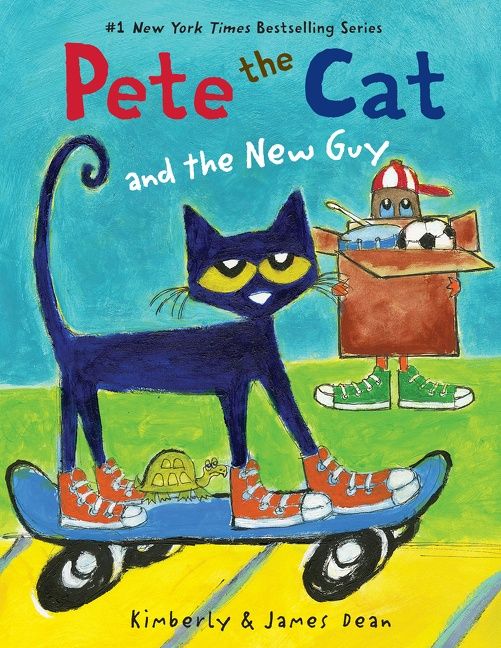 Pete the Cat and the New Guy Book Cover