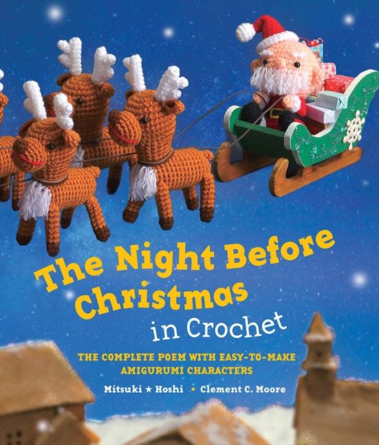 The Night Before Christmas in Crochet Book Cover