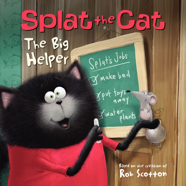 Splat the Cat The Big Helper Rob Scotton Paperback