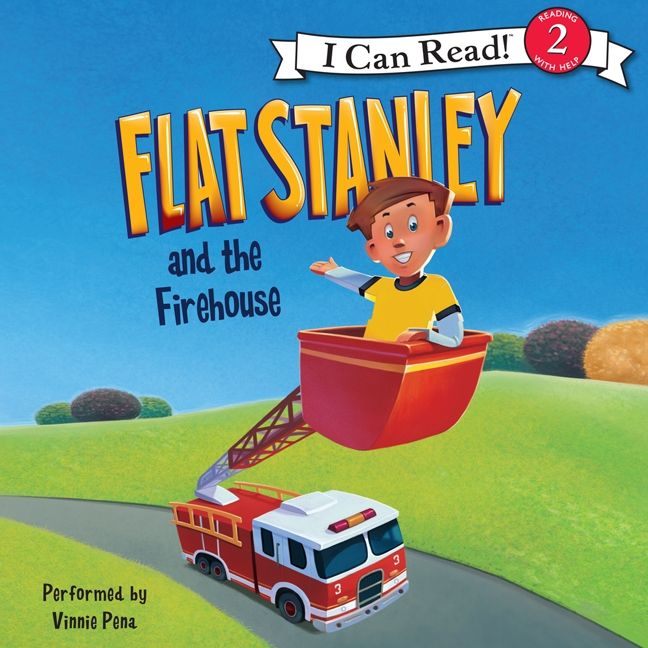 Flat Stanley and the Firehouse Unabridged Book Cover