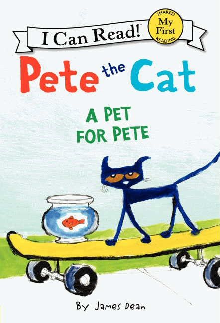 Pete the Cat: A Pet for Pete Book Cover