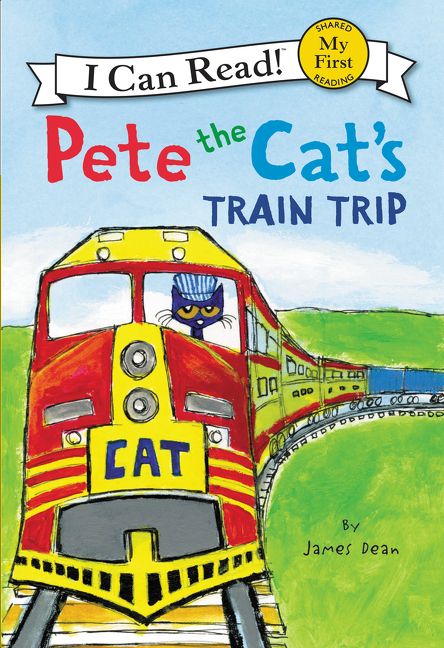 Pete the Cat's Train Trip Book Cover
