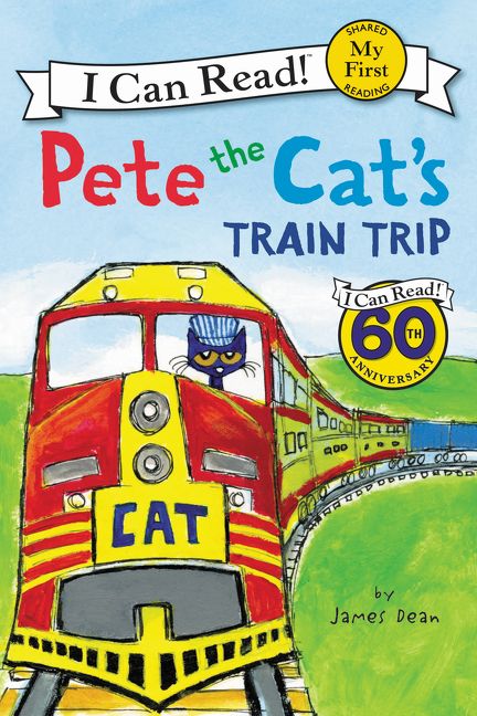 Pete the Cat's Train Trip Book Cover