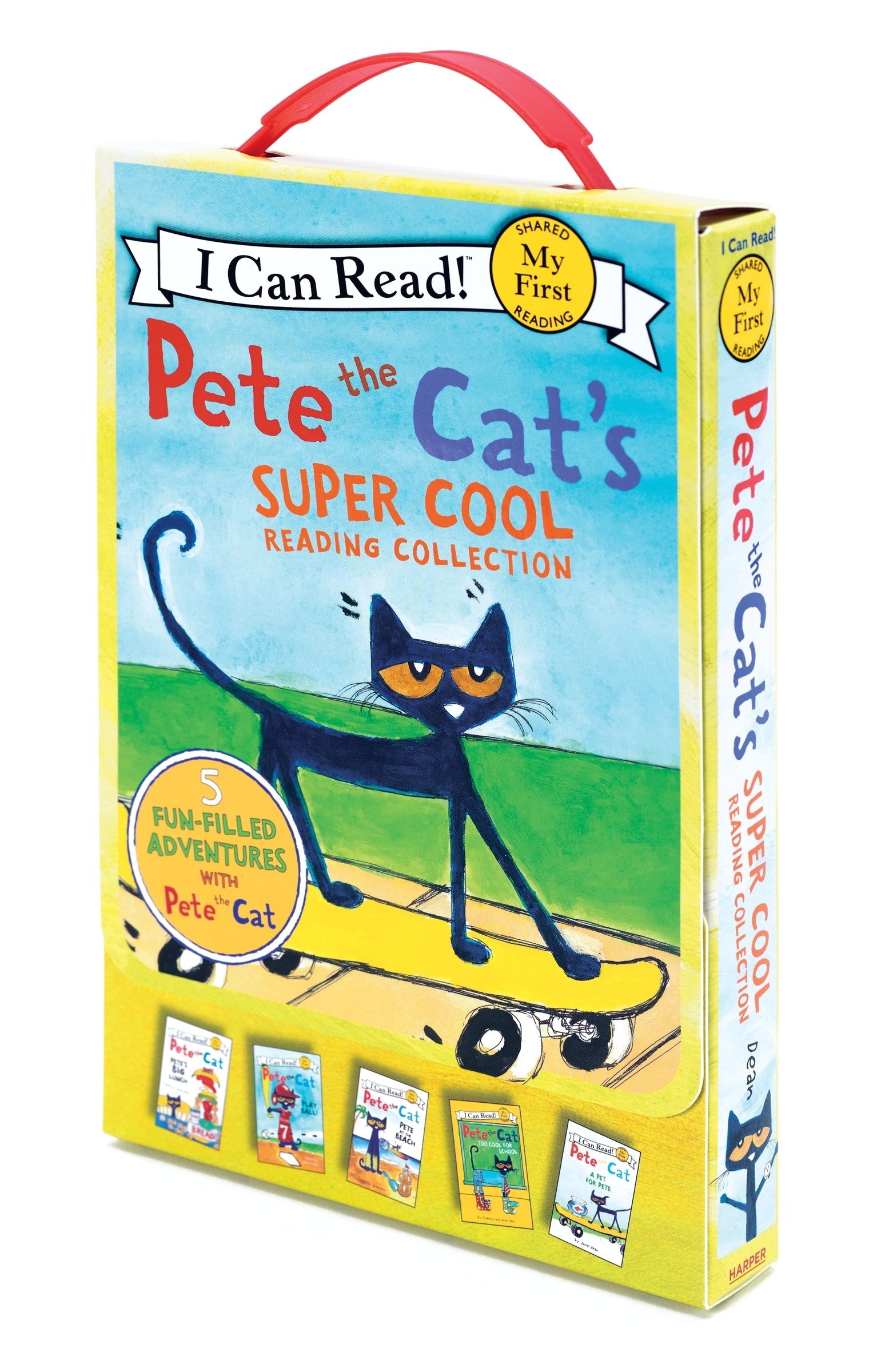 Pete the Cat's Super Cool Reading Collection