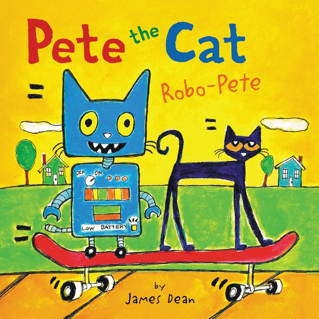 Pete the Cat: Robo-Pete Book Cover