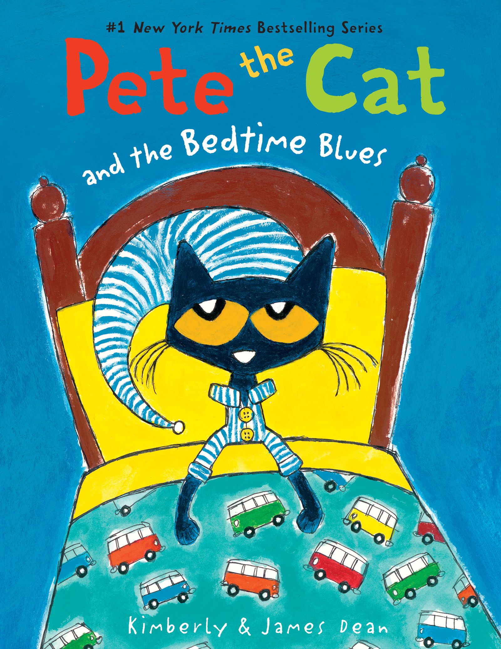 Pete the Cat and the Bedtime Blues Book Cover