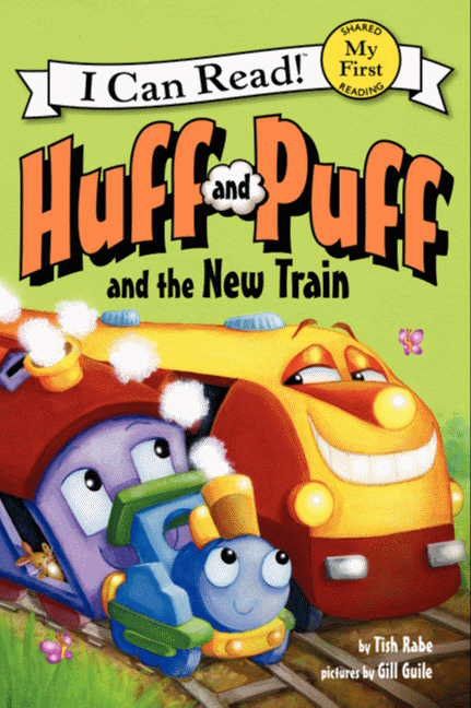 Huff and Puff and the New Train Book Cover