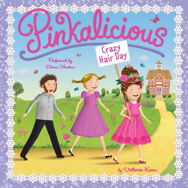 Pinkalicious: Crazy Hair Day Unabridged Book Cover
