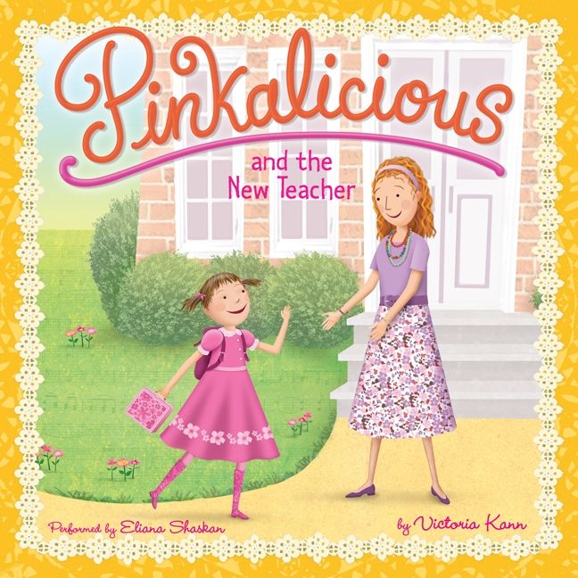 Pinkalicious and the New Teacher Unabridged Book Cover
