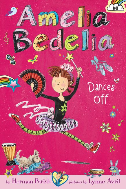Amelia Bedelia Chapter Book #8: Amelia Bedelia Dances Off Book Cover