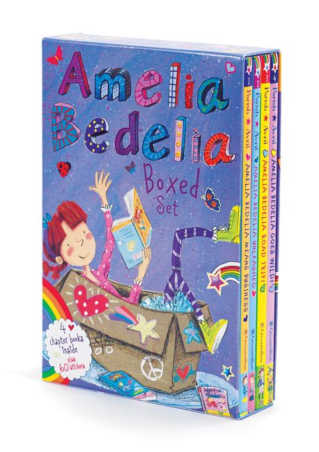Book cover of amelia bedelia chapter book 4 book box set