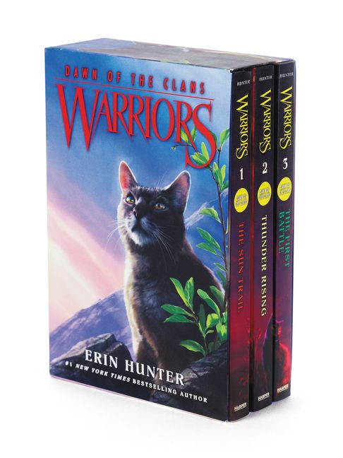 Хантер коты воители. Erin Hunter Warriors Dawn. Warriors: Dawn of the Clans Box Set. Хантер с кошками Иден.