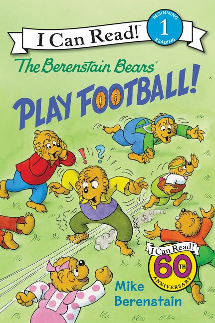 The Berenstain Bears Play Football! Book Cover