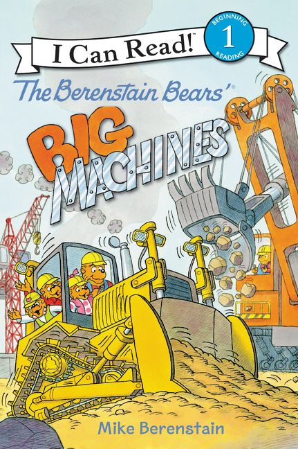 The Berenstain Bears' Big Machines Book Cover