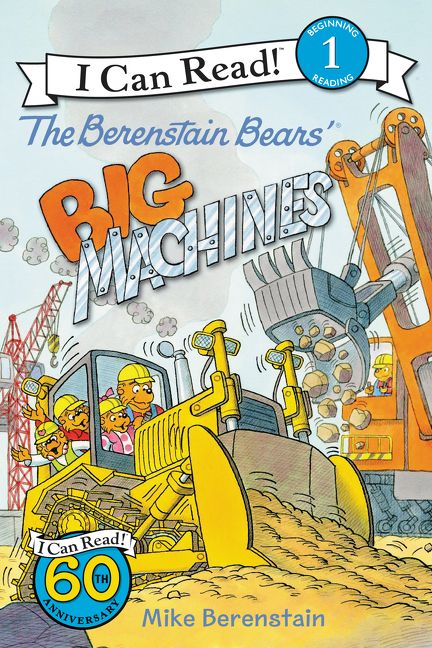 The Berenstain Bears' Big Machines Book Cover