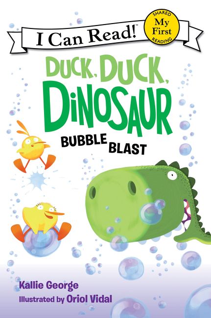 Duck, Duck, Dinosaur: Bubble Blast Book Cover