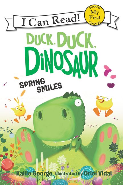 Duck, Duck, Dinosaur: Spring Smiles Book Cover