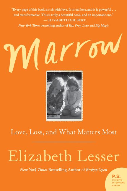 Book cover image: Marrow: Love, Loss, and What Matters Most