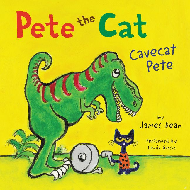 Pete the Cat: Cavecat Pete Unabridged Book Cover