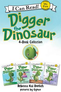 digger-the-dinosaur-i-can-read-4-book-collection