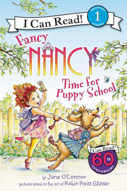 Fancy Nancy: Time for Puppy School Book Cover