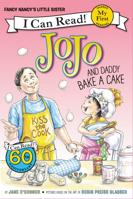 Fancy Nancy: JoJo and Daddy Bake a Cake Book Cover