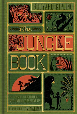 The Jungle Book Illustrated With Interactive Elements Rudyard