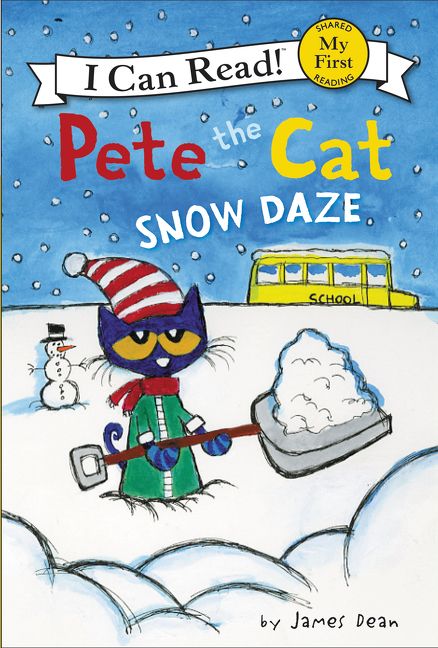 Pete the Cat: Snow Daze Book Cover