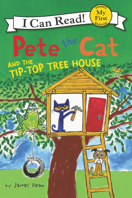 Pete the Cat and the Tip-Top Tree House Book Cover