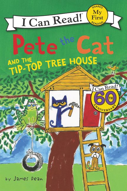 Pete the Cat and the Tip-Top Tree House Book Cover