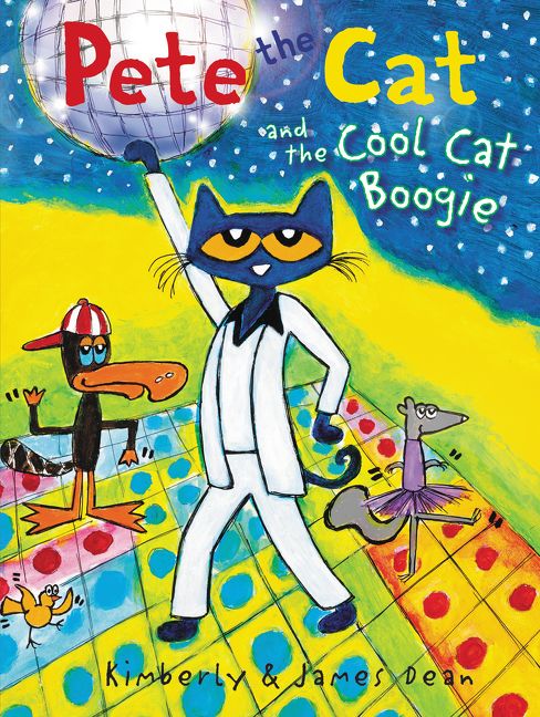 Pete the Cat and the Cool Cat Boogie Book Cover