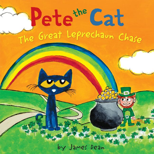 Pete the Cat: The Great Leprechaun Chase Book Cover