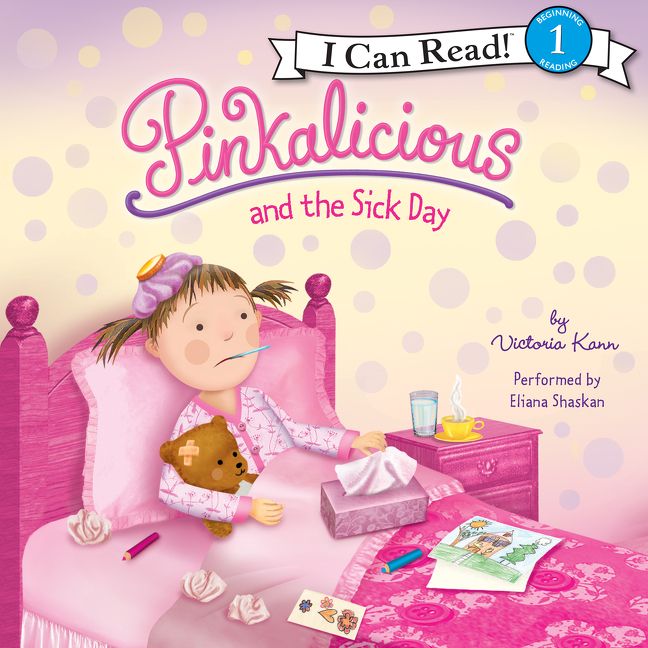 Pinkalicious and the Sick Day Unabridged Book Cover