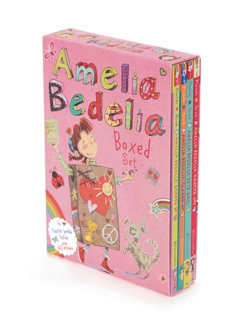 Book cover of amelia bedelia chapter book 4 book box set 2