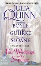 Four Weddings and a Sixpence Paperback  by Julia Quinn