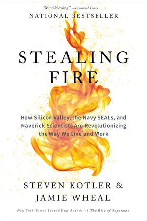 Book cover image: Stealing Fire: How Silicon Valley, the Navy SEALs, and Maverick Scientists Are Revolutionizing the Way We Live and Work | National Bestseller