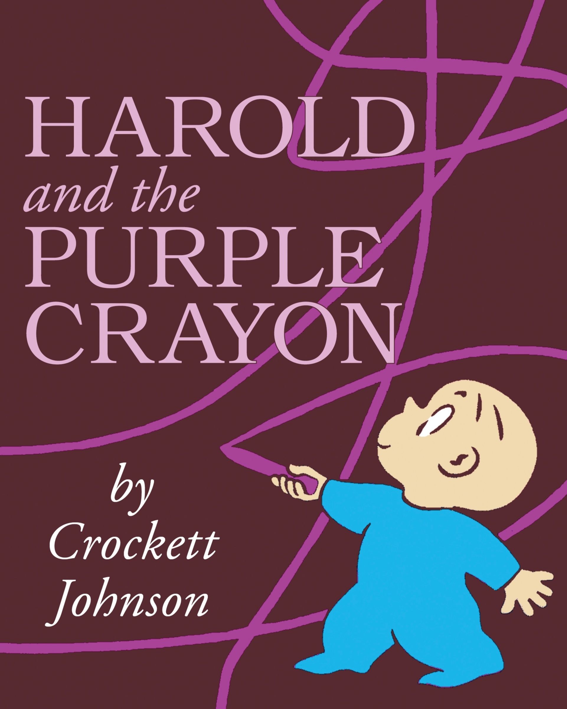 Harold and the Purple Crayon Book Cover