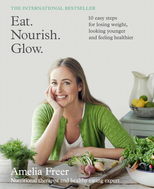 Book cover image: Eat. Nourish. Glow.