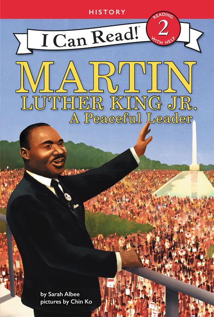 Martin Luther King Jr.: A Peaceful Leader Book Cover