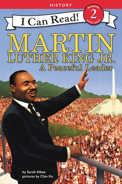 Martin Luther King Jr.: A Peaceful Leader Book Cover