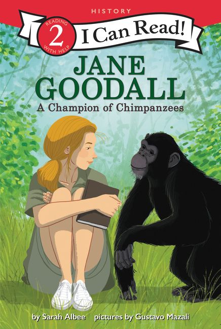 Jane Goodall: A Champion of Chimpanzees Book Cover