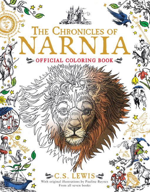 The Chronicles Of Narnia Official Coloring Book C S Lewis