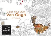 color-your-own-van-gogh-20-postcards