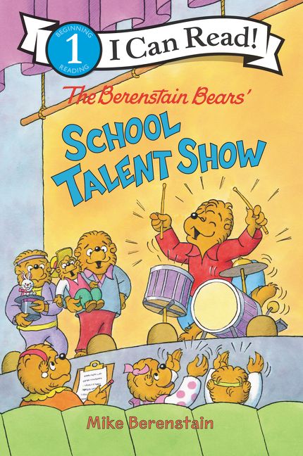 The Berenstain Bears' School Talent Show Book Cover